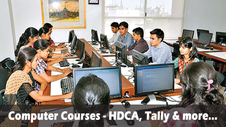 HDCA, DTP, DCA, CFA, MULTIMEDIA, HARDWARE, SOFTWARE AND MANY MORE...