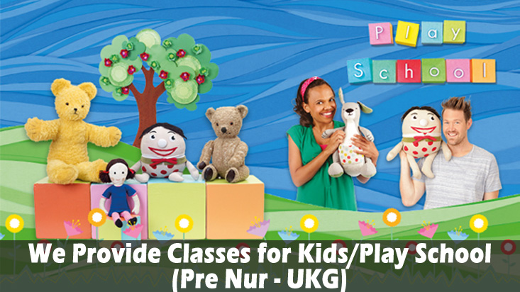 We provide classes for your children from Nursery to UKG